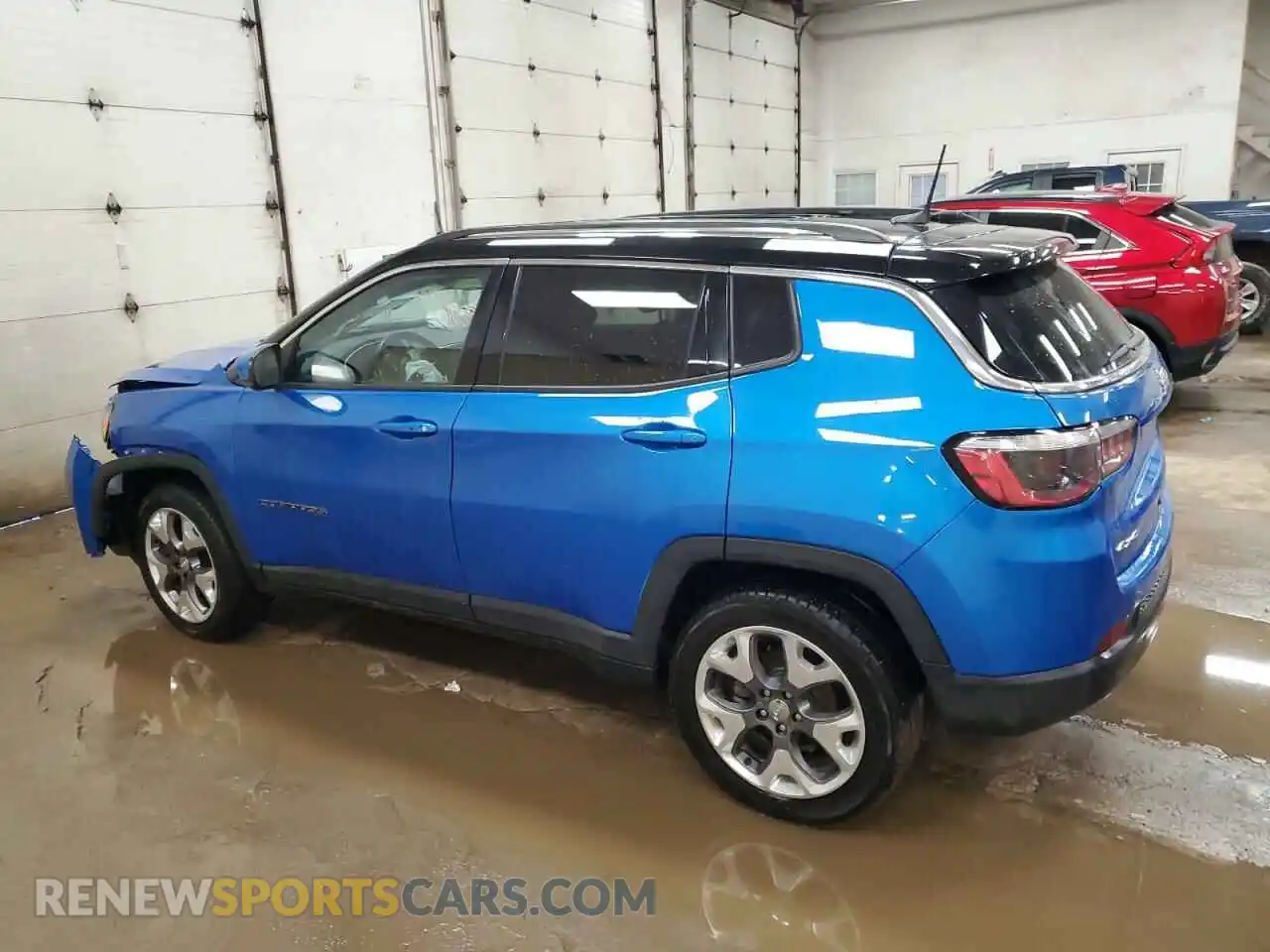 2 Photograph of a damaged car 3C4NJDCB7MT525542 JEEP COMPASS 2021
