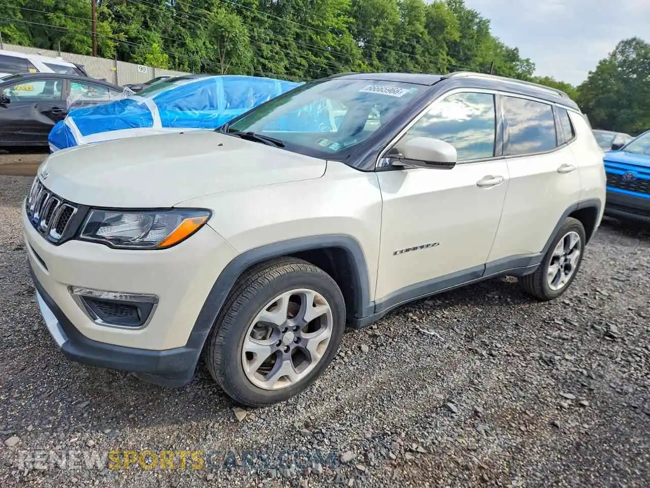 1 Фотография поврежденного автомобиля 3C4NJDCB7MT599754 JEEP COMPASS 2021