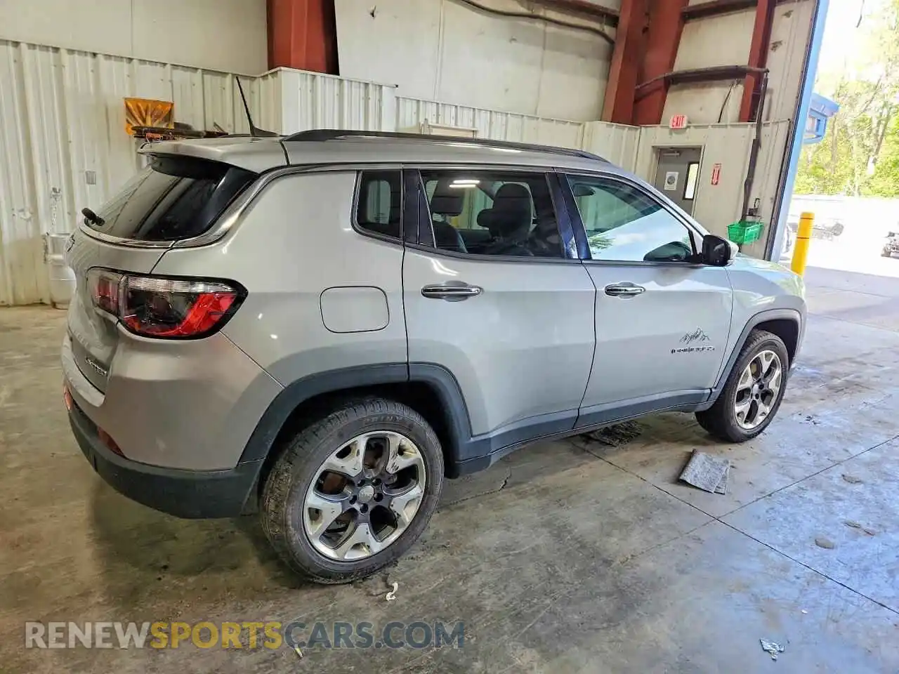 3 fotografías del automóvil dañado 3C4NJDCB8MT524125 JEEP COMPASS 2021