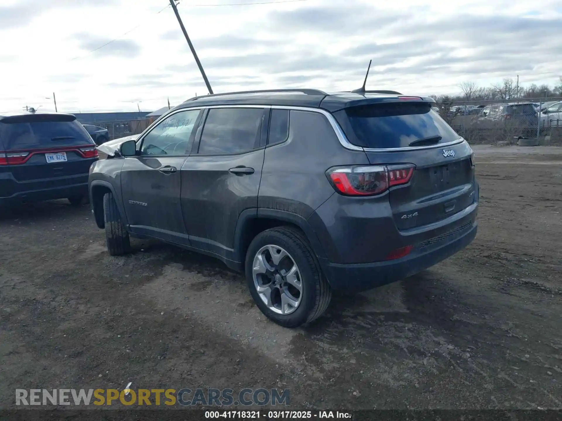 3 Photograph of a damaged car 3C4NJDCB8MT524299 JEEP COMPASS 2021