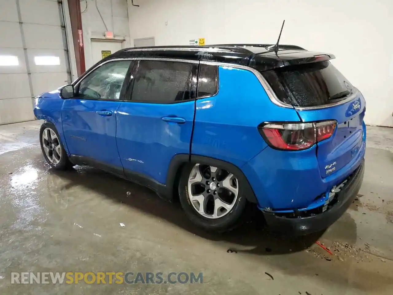 2 Photograph of a damaged car 3C4NJDCB8MT550479 JEEP COMPASS 2021