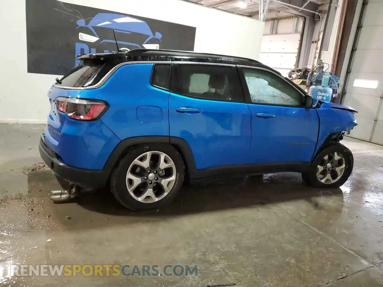3 Photograph of a damaged car 3C4NJDCB8MT550479 JEEP COMPASS 2021