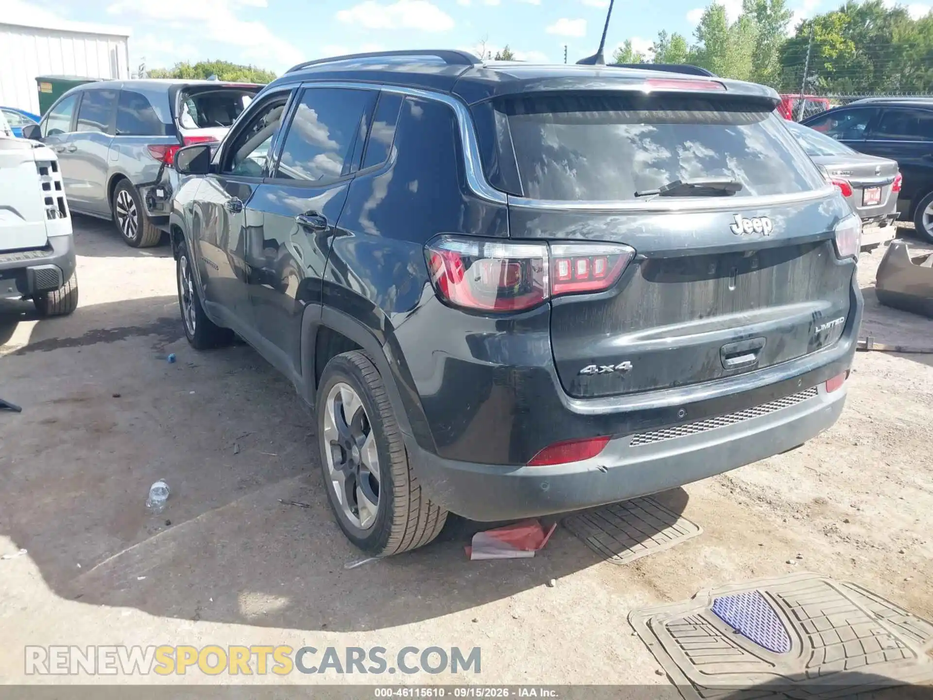 3 Photograph of a damaged car 3C4NJDCB8MT584289 JEEP COMPASS 2021