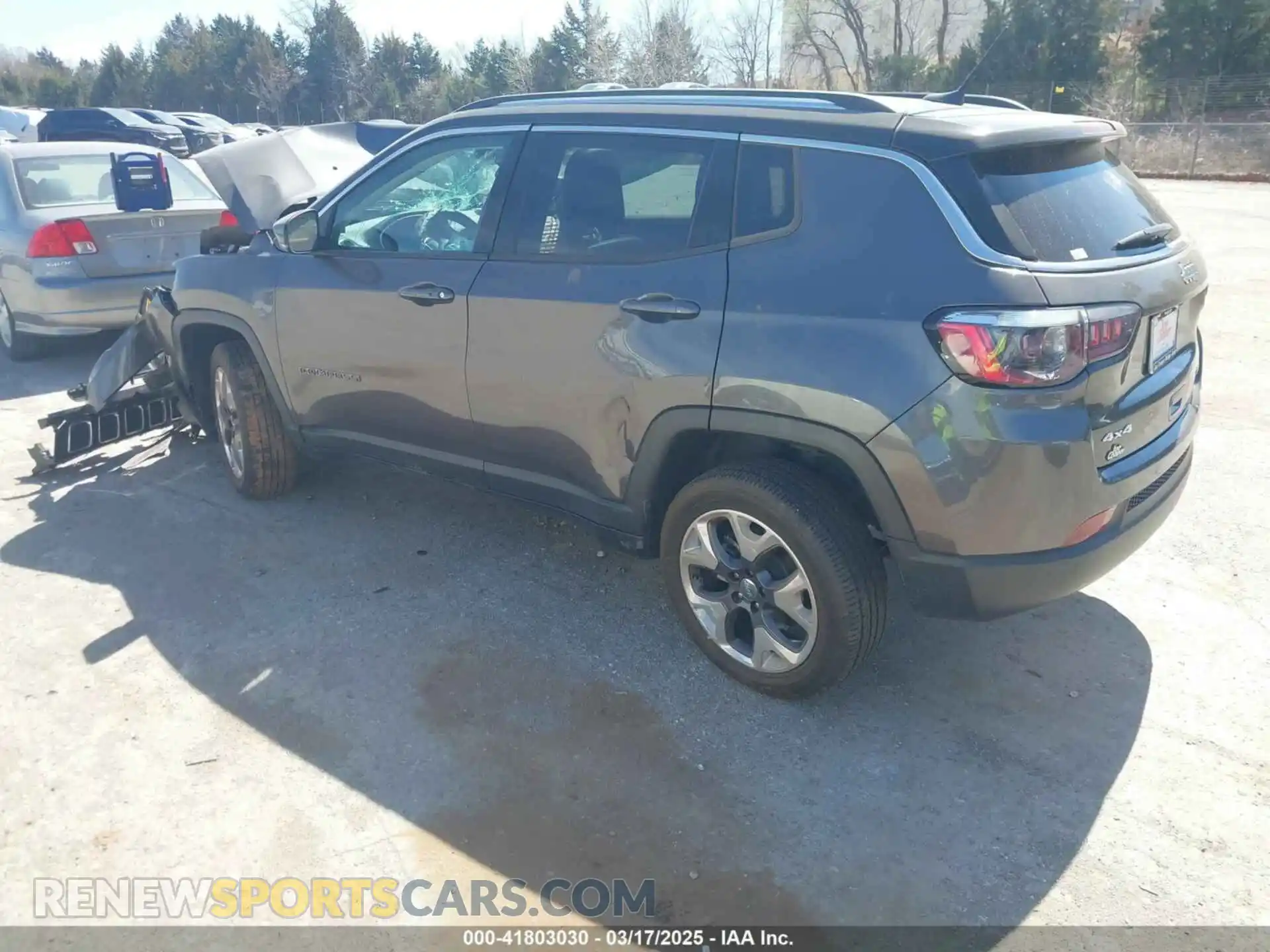 3 Photograph of a damaged car 3C4NJDCB8MT601544 JEEP COMPASS 2021