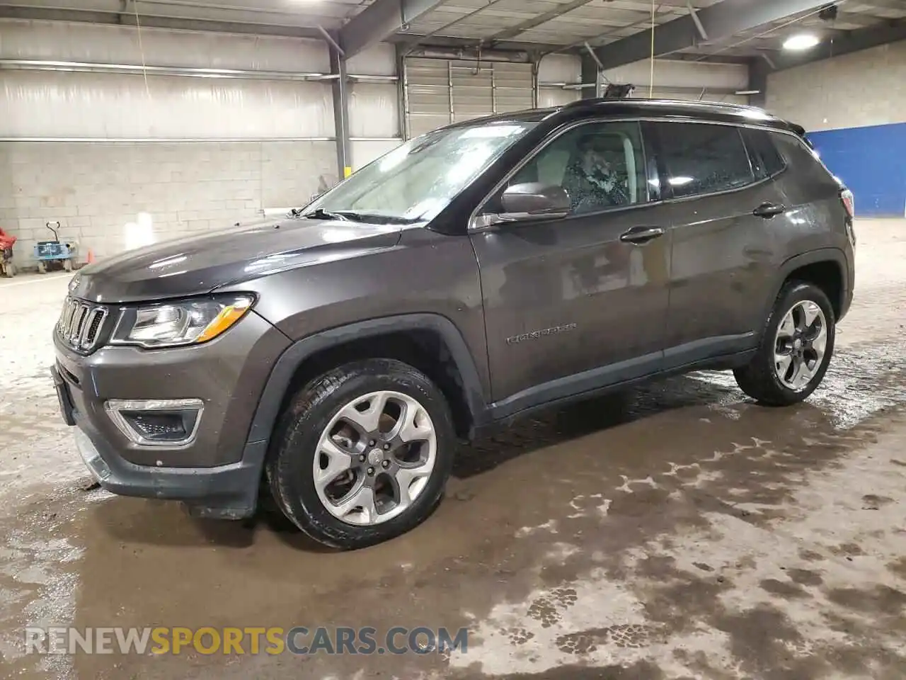 1 Photograph of a damaged car 3C4NJDCB8MT604489 JEEP COMPASS 2021