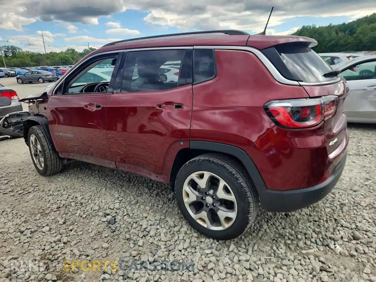 2 Фотография поврежденного автомобиля 3C4NJDCB9MT519757 JEEP COMPASS 2021