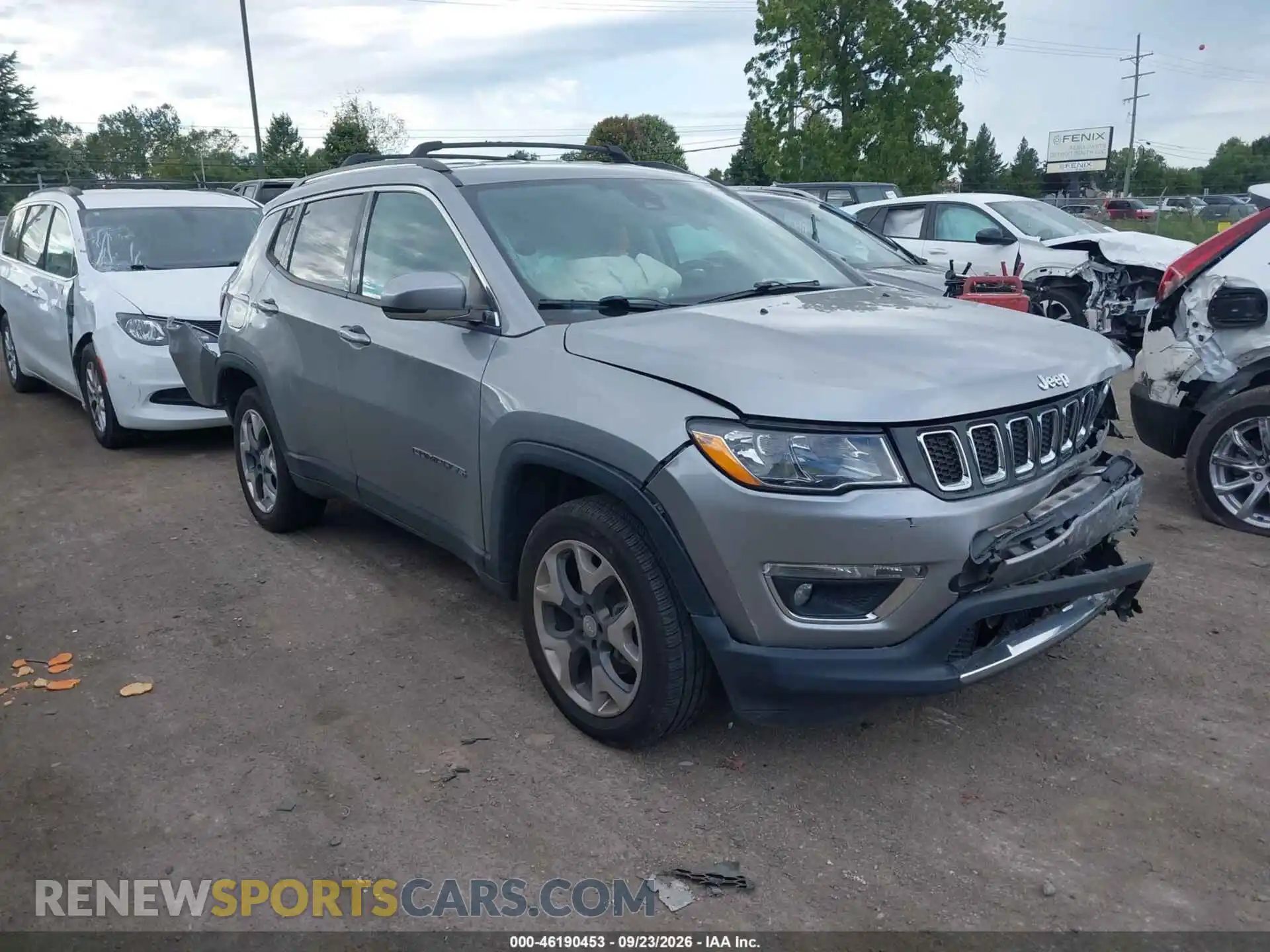 1 fotografías del automóvil dañado 3C4NJDCB9MT520312 JEEP COMPASS 2021