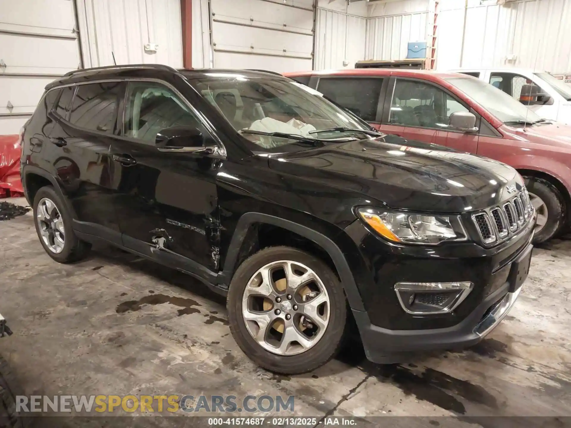 1 fotografías del automóvil dañado 3C4NJDCB9MT521959 JEEP COMPASS 2021