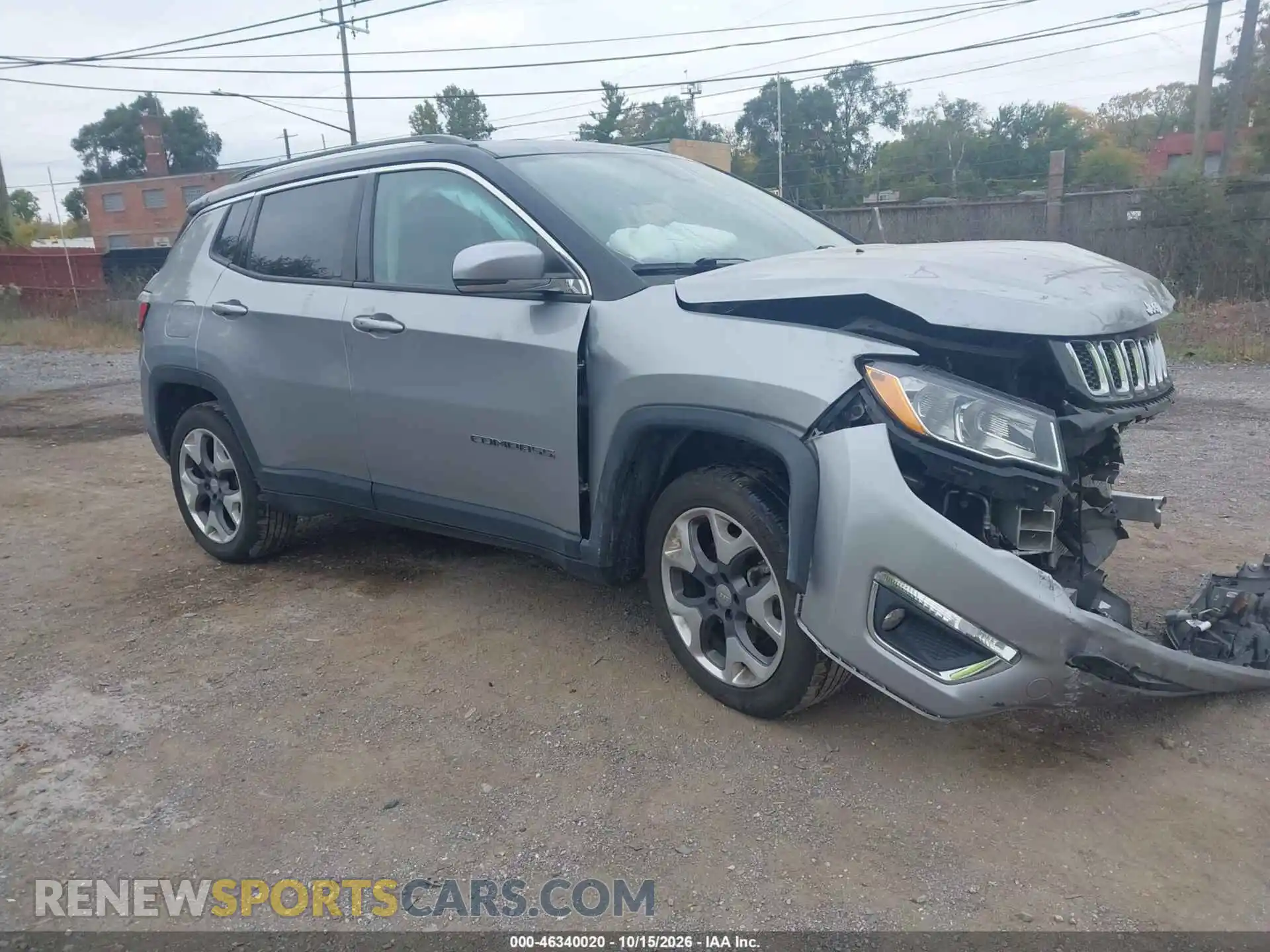 1 fotografías del automóvil dañado 3C4NJDCB9MT533559 JEEP COMPASS 2021