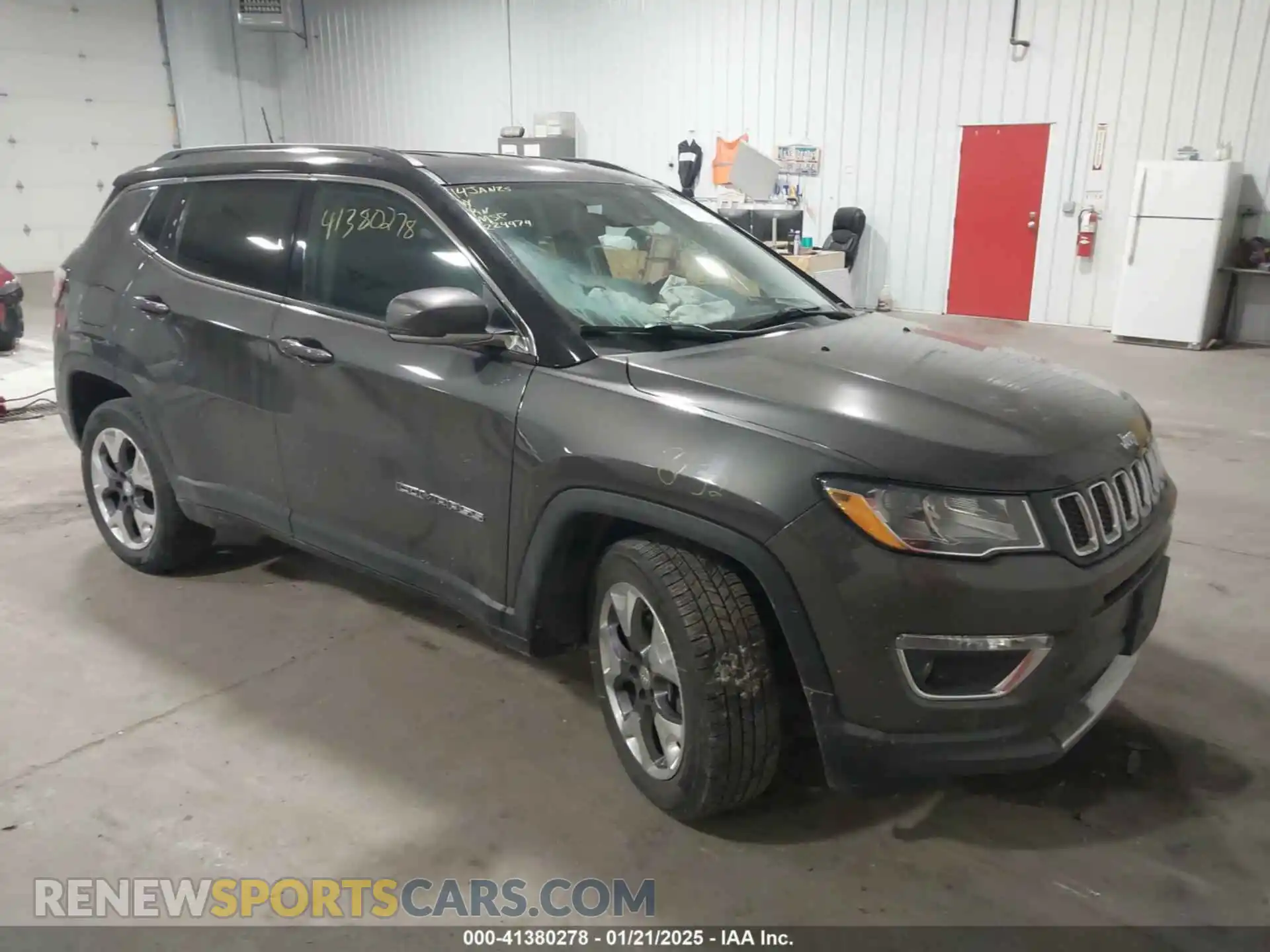 1 Photograph of a damaged car 3C4NJDCB9MT543766 JEEP COMPASS 2021