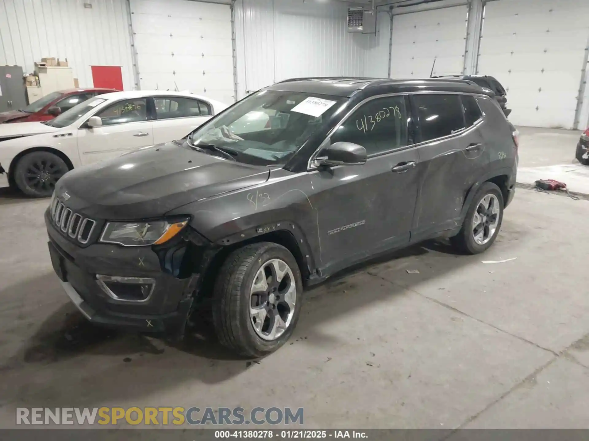 2 Photograph of a damaged car 3C4NJDCB9MT543766 JEEP COMPASS 2021
