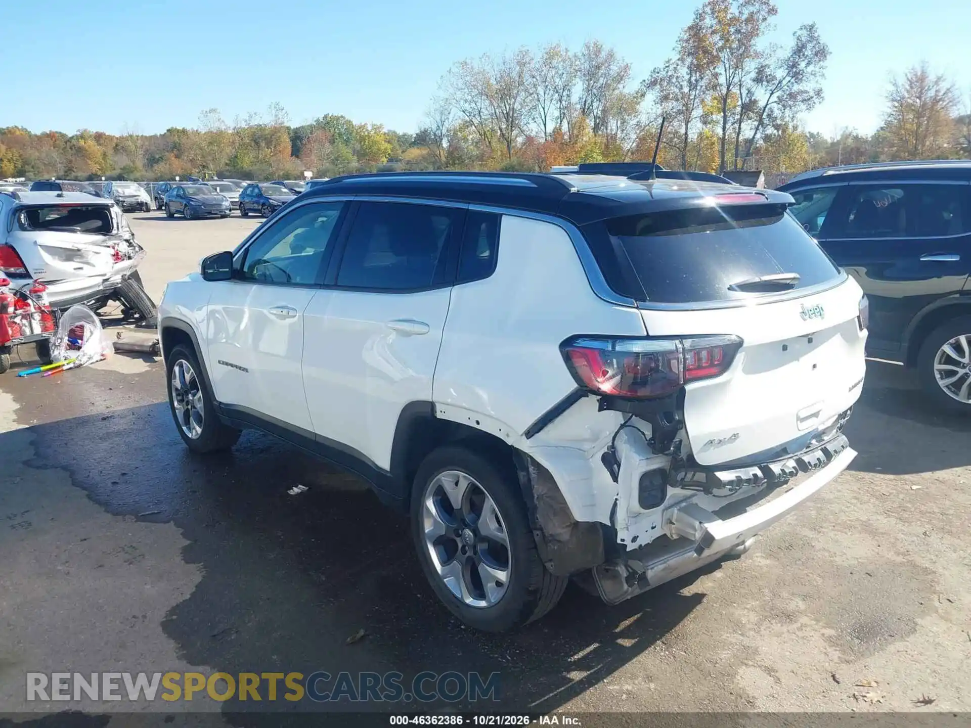 3 Photograph of a damaged car 3C4NJDCB9MT549793 JEEP COMPASS 2021