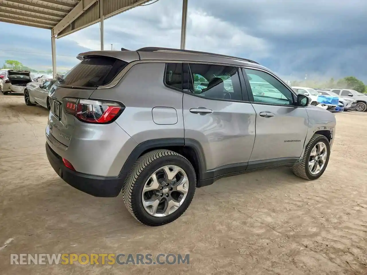 3 Photograph of a damaged car 3C4NJDCB9MT594524 JEEP COMPASS 2021
