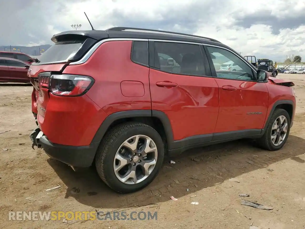 3 Photograph of a damaged car 3C4NJDCB9MT604436 JEEP COMPASS 2021