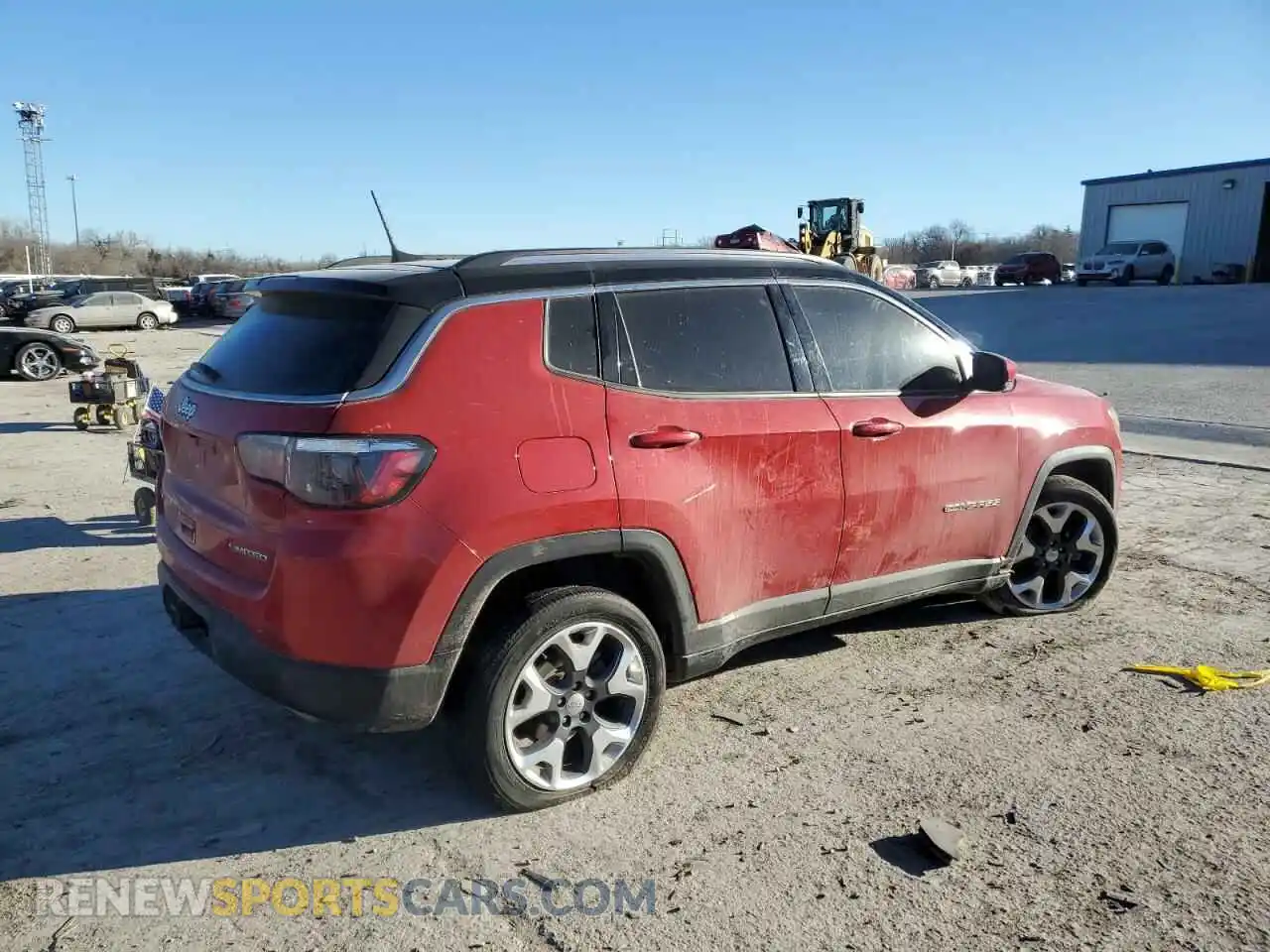 3 Photograph of a damaged car 3C4NJDCB9MT604467 JEEP COMPASS 2021
