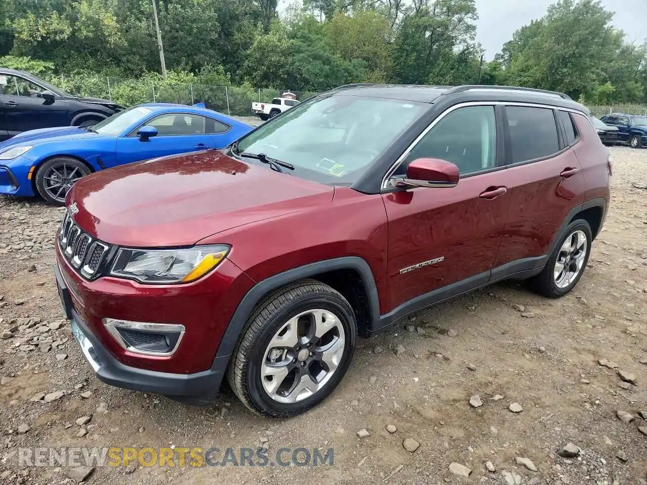 1 fotografías del automóvil dañado 3C4NJDCBXMT555604 JEEP COMPASS 2021