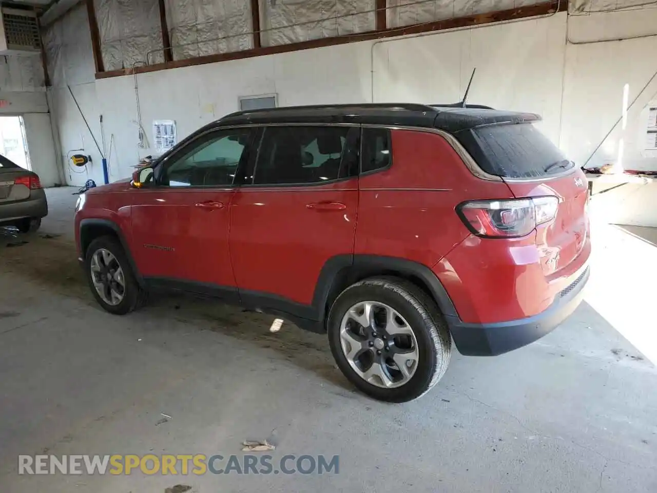 2 fotografías del automóvil dañado 3C4NJDCBXMT569695 JEEP COMPASS 2021
