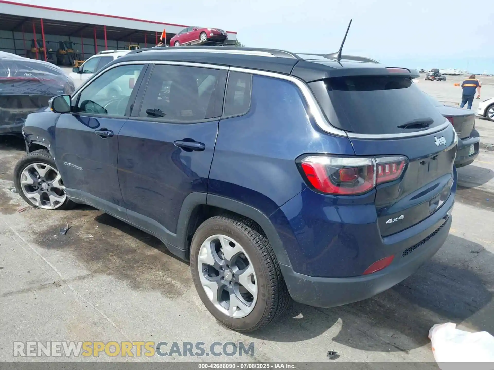 3 Photograph of a damaged car 3C4NJDCBXMT583497 JEEP COMPASS 2021