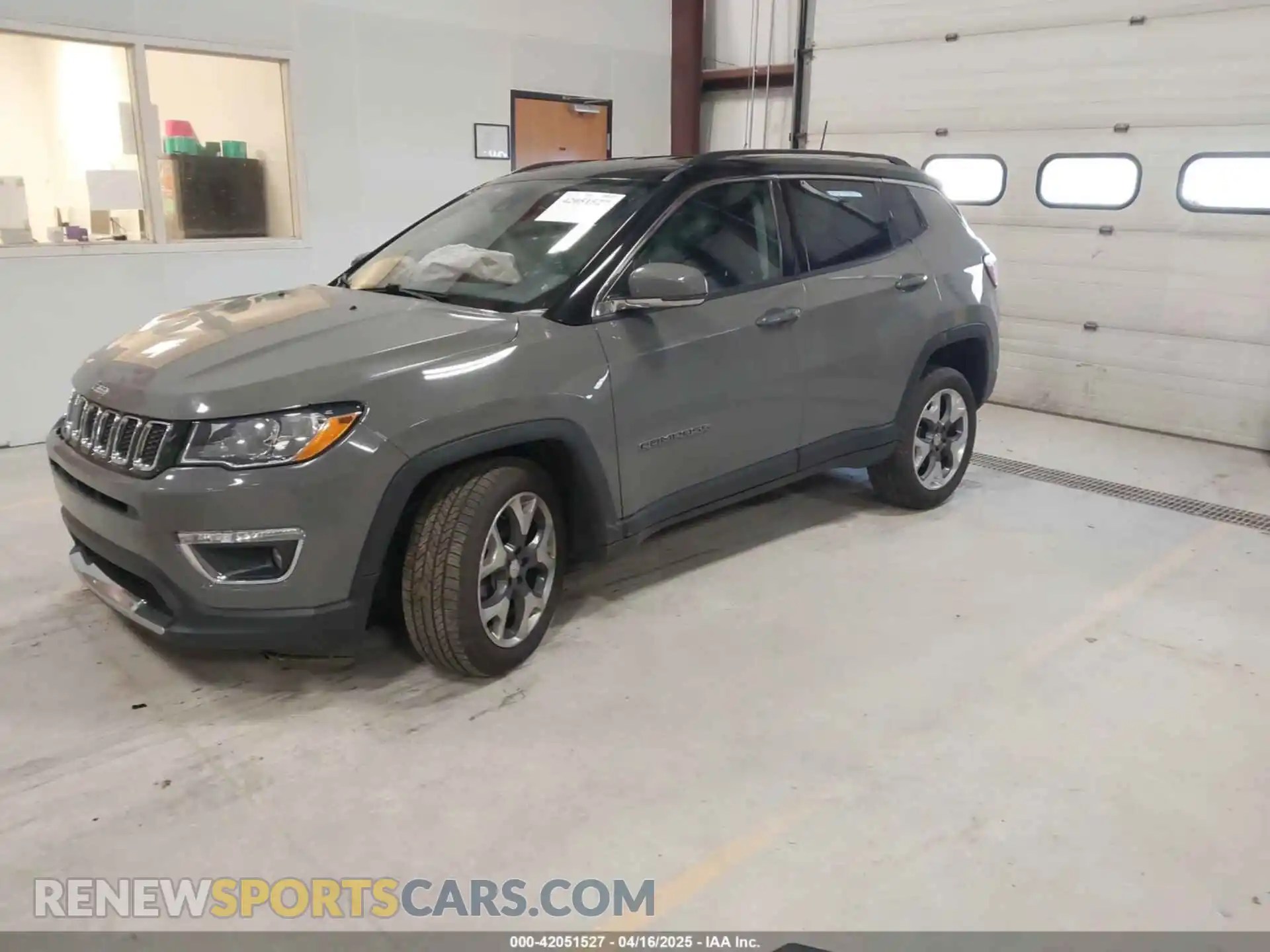2 Photograph of a damaged car 3C4NJDCBXMT596069 JEEP COMPASS 2021