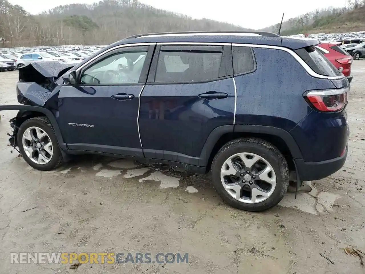2 Photograph of a damaged car 3C4NJDCBXMT602906 JEEP COMPASS 2021