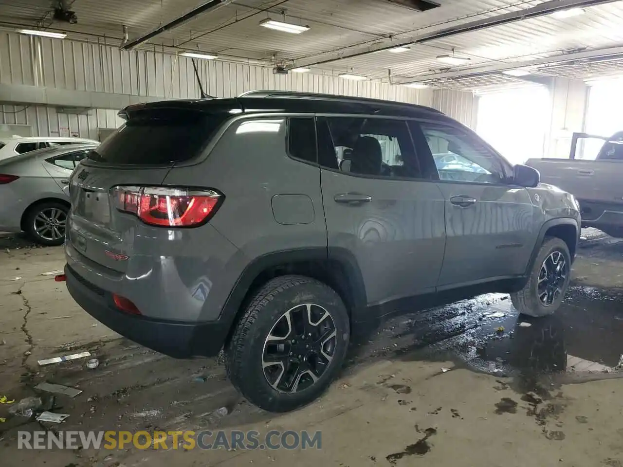 3 Photograph of a damaged car 3C4NJDDB0MT519273 JEEP COMPASS 2021