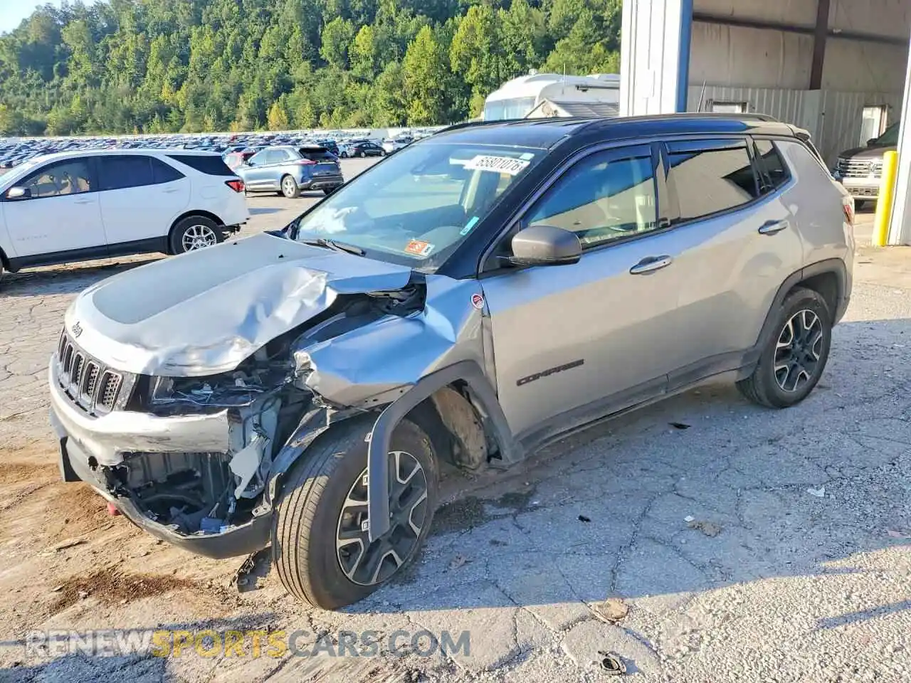 1 Фотография поврежденного автомобиля 3C4NJDDB0MT590988 JEEP COMPASS 2021
