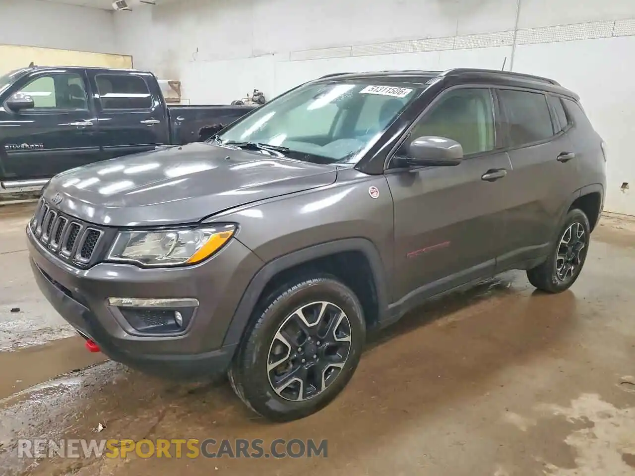 1 Фотография поврежденного автомобиля 3C4NJDDB0MT600547 JEEP COMPASS 2021