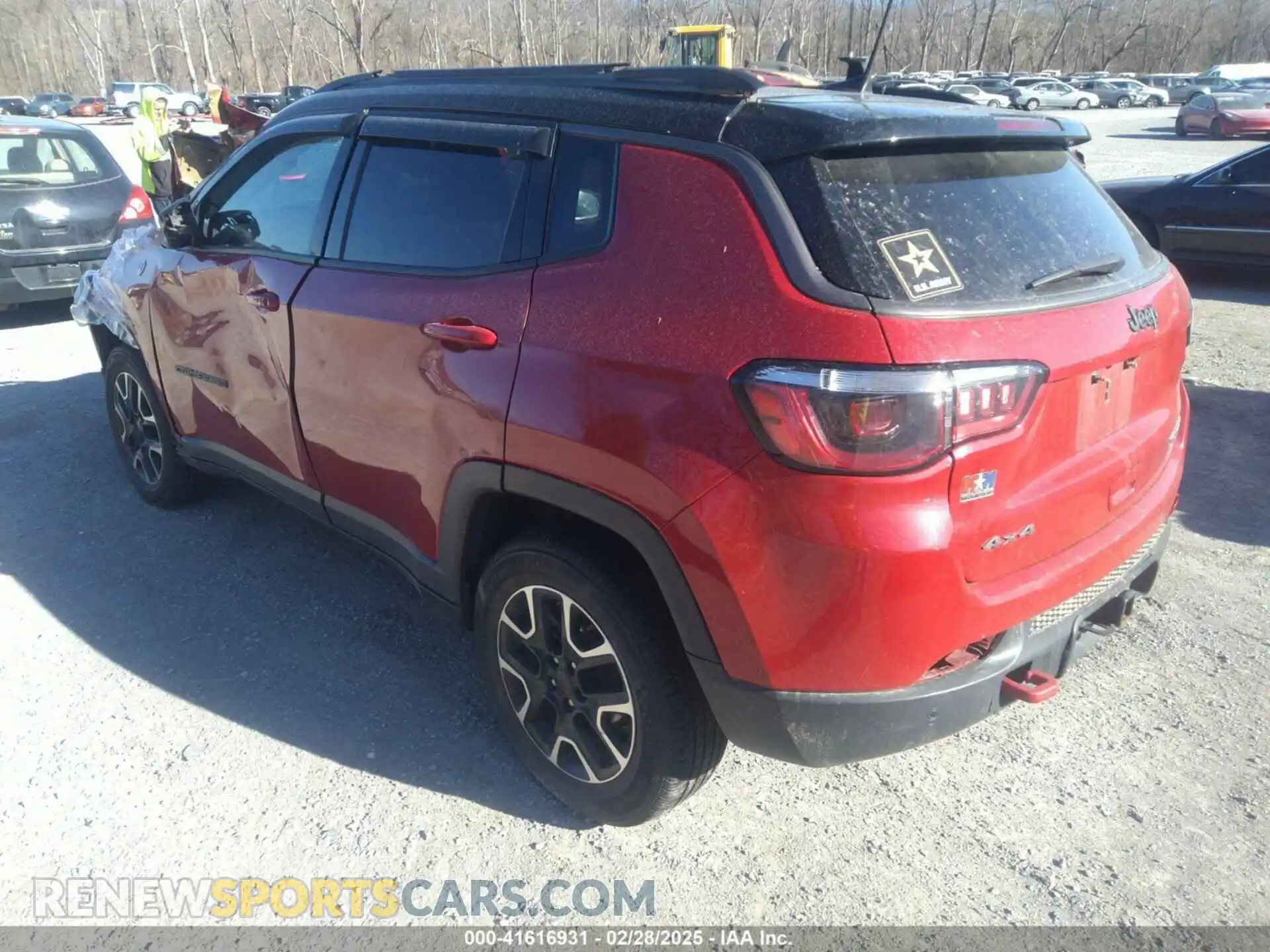 3 Photograph of a damaged car 3C4NJDDB1MT547924 JEEP COMPASS 2021