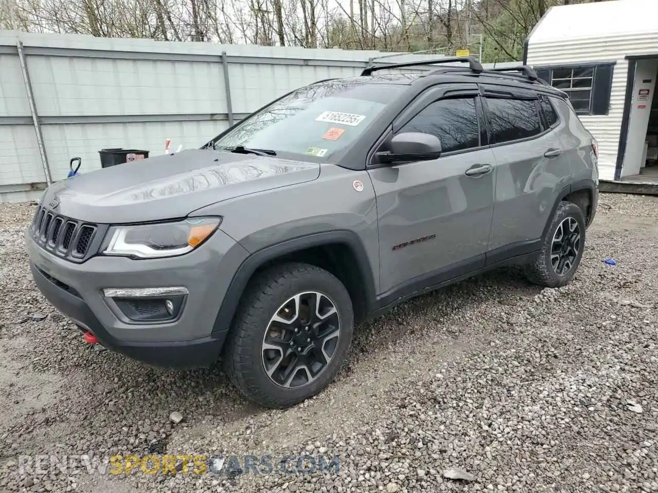 1 Photograph of a damaged car 3C4NJDDB2MT566157 JEEP COMPASS 2021