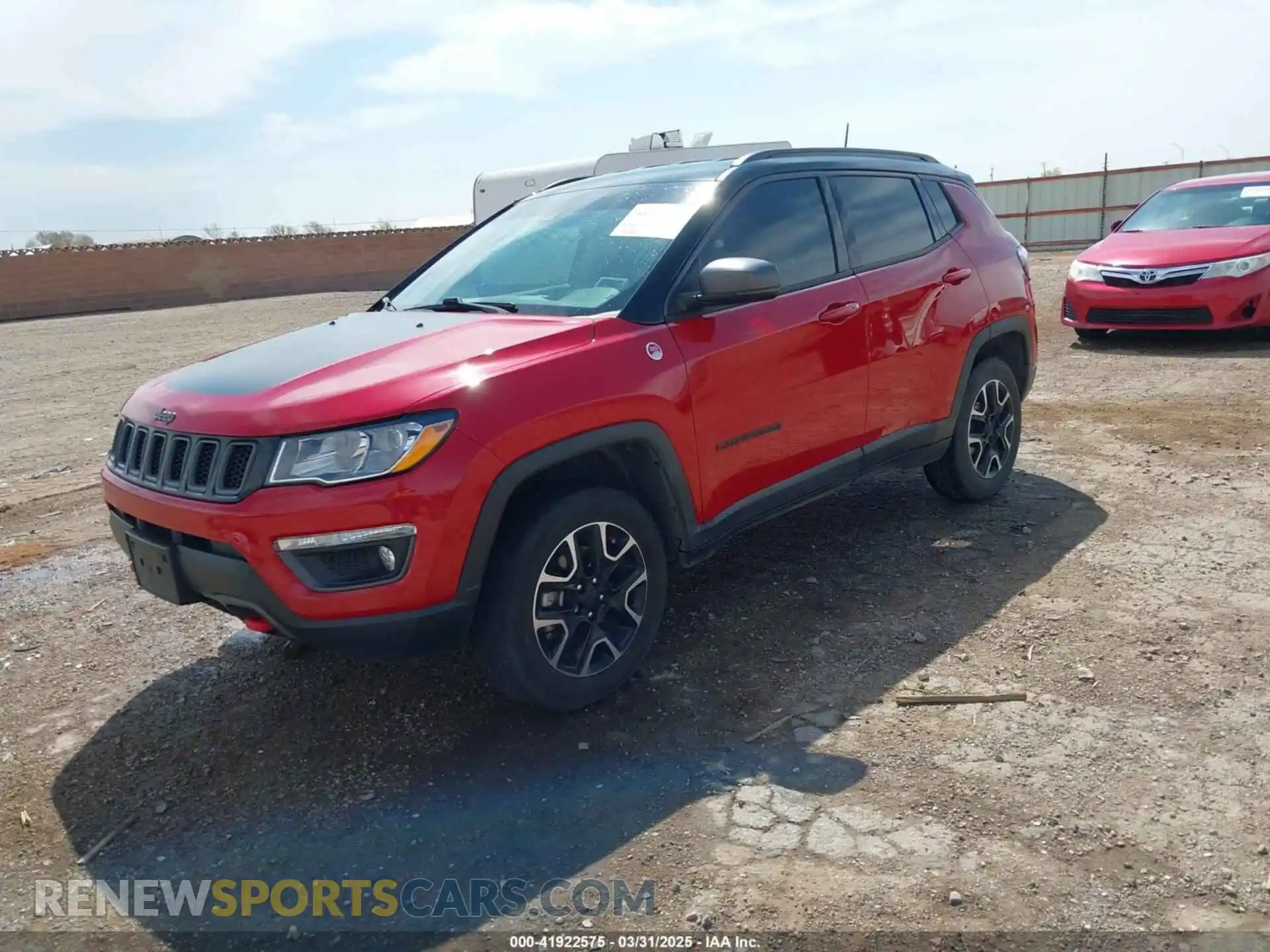 2 Photograph of a damaged car 3C4NJDDB2MT579104 JEEP COMPASS 2021