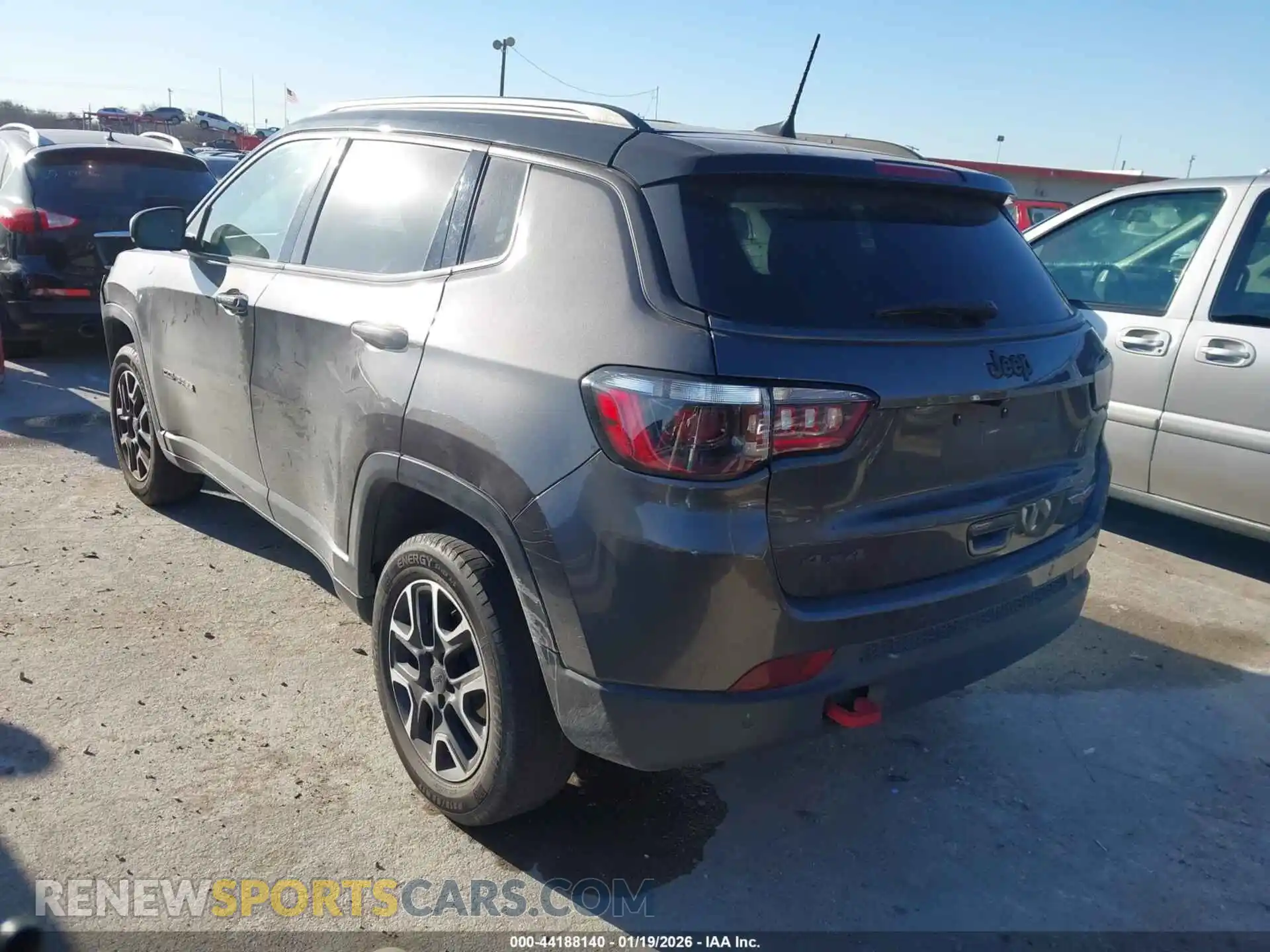 3 Photograph of a damaged car 3C4NJDDB4MT523827 JEEP COMPASS 2021