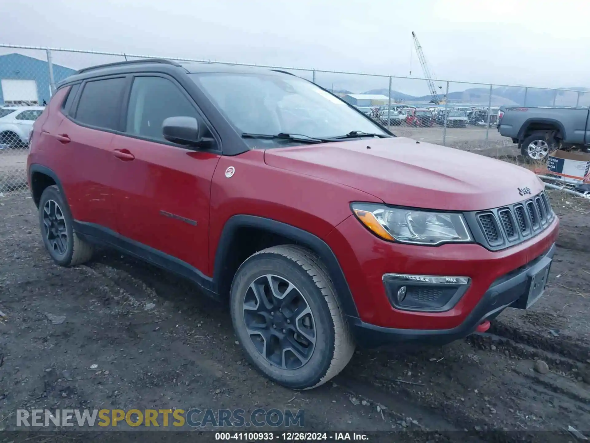 1 fotografías del automóvil dañado 3C4NJDDB4MT574275 JEEP COMPASS 2021