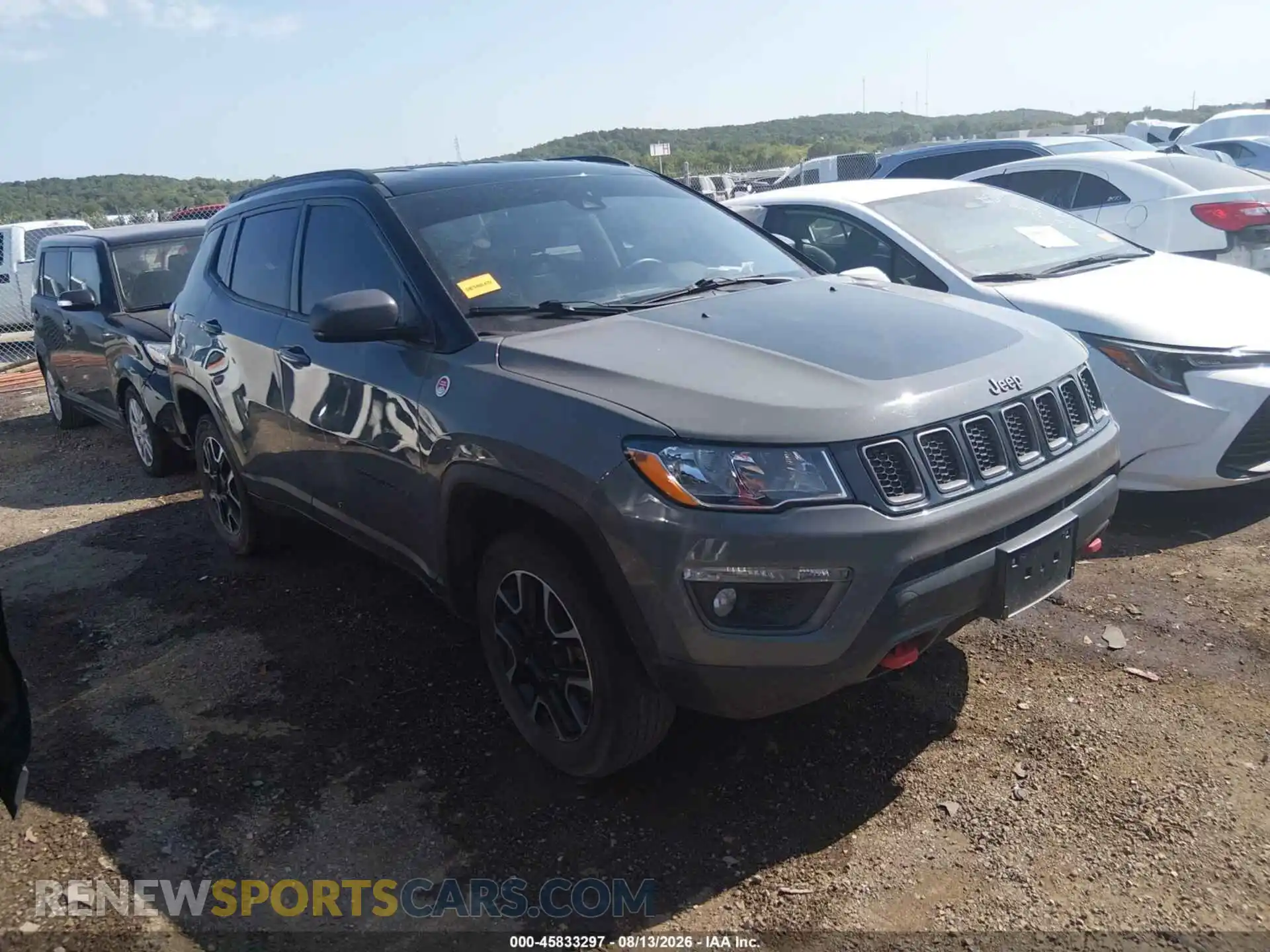 1 Photograph of a damaged car 3C4NJDDB5MT591134 JEEP COMPASS 2021
