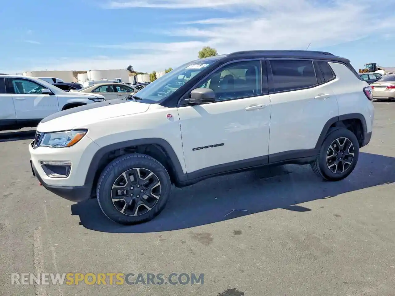 1 Photograph of a damaged car 3C4NJDDB6MT511873 JEEP COMPASS 2021