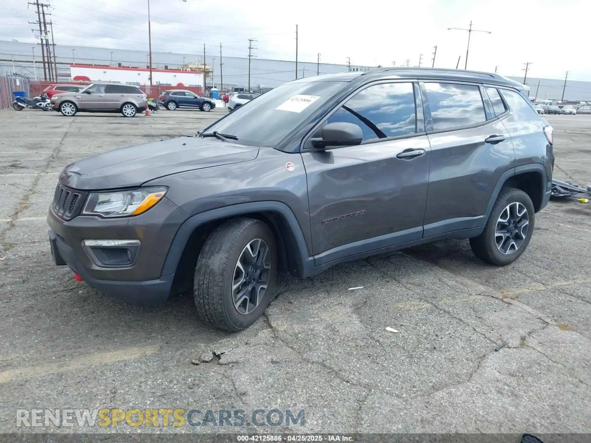 2 Photograph of a damaged car 3C4NJDDB6MT561074 JEEP COMPASS 2021