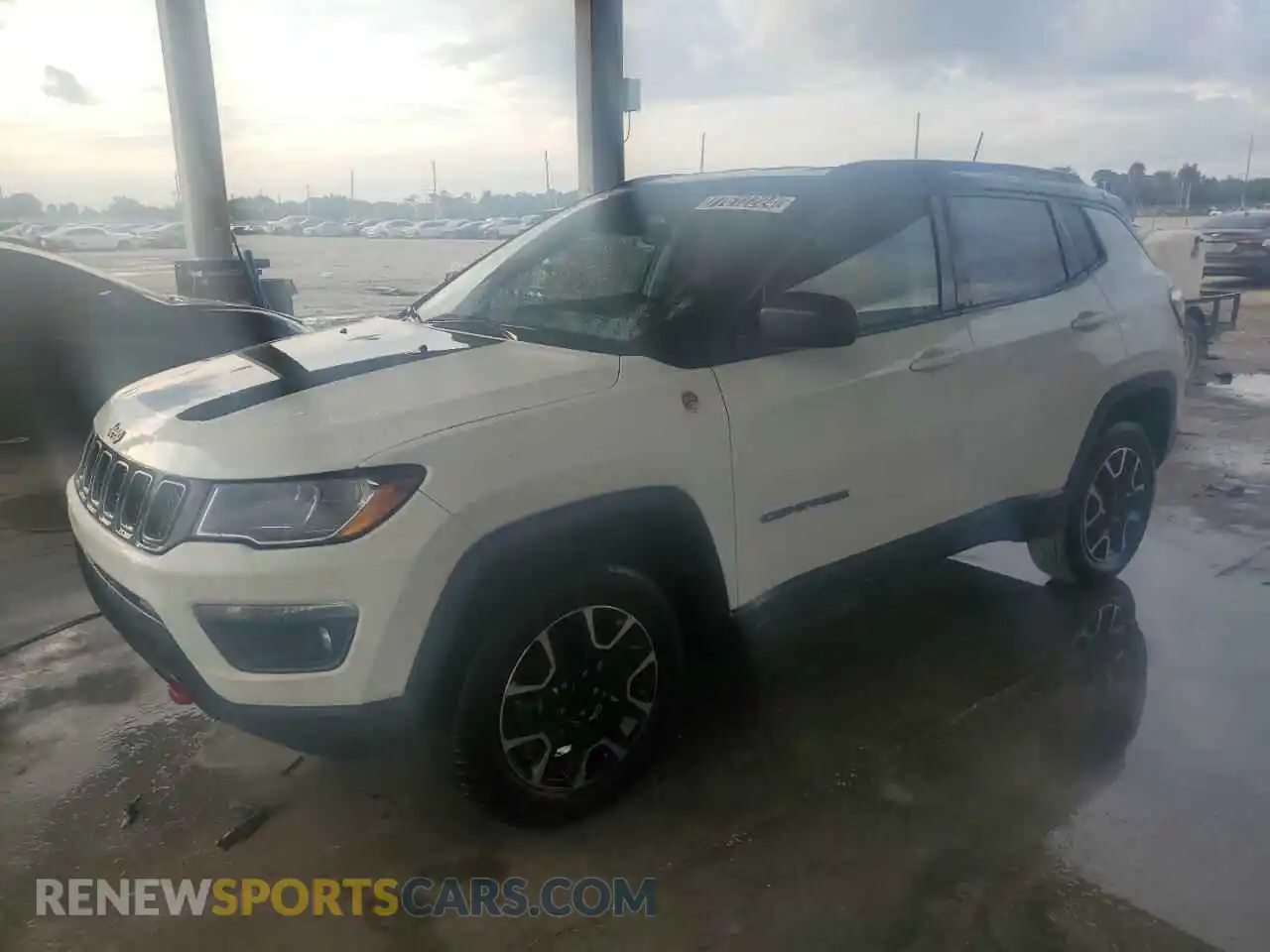 1 Фотография поврежденного автомобиля 3C4NJDDB6MT564704 JEEP COMPASS 2021