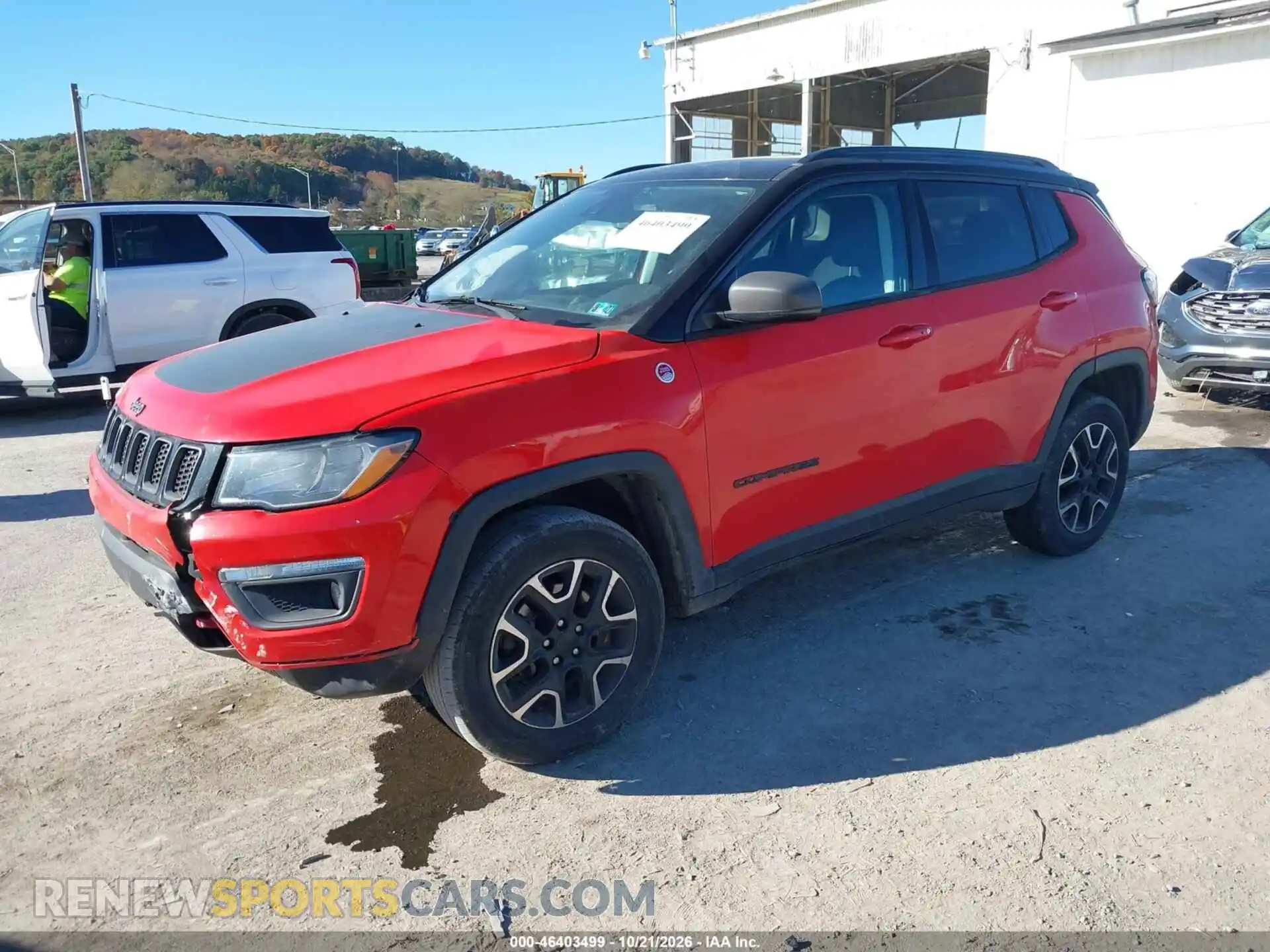 2 Photograph of a damaged car 3C4NJDDB7MT519271 JEEP COMPASS 2021