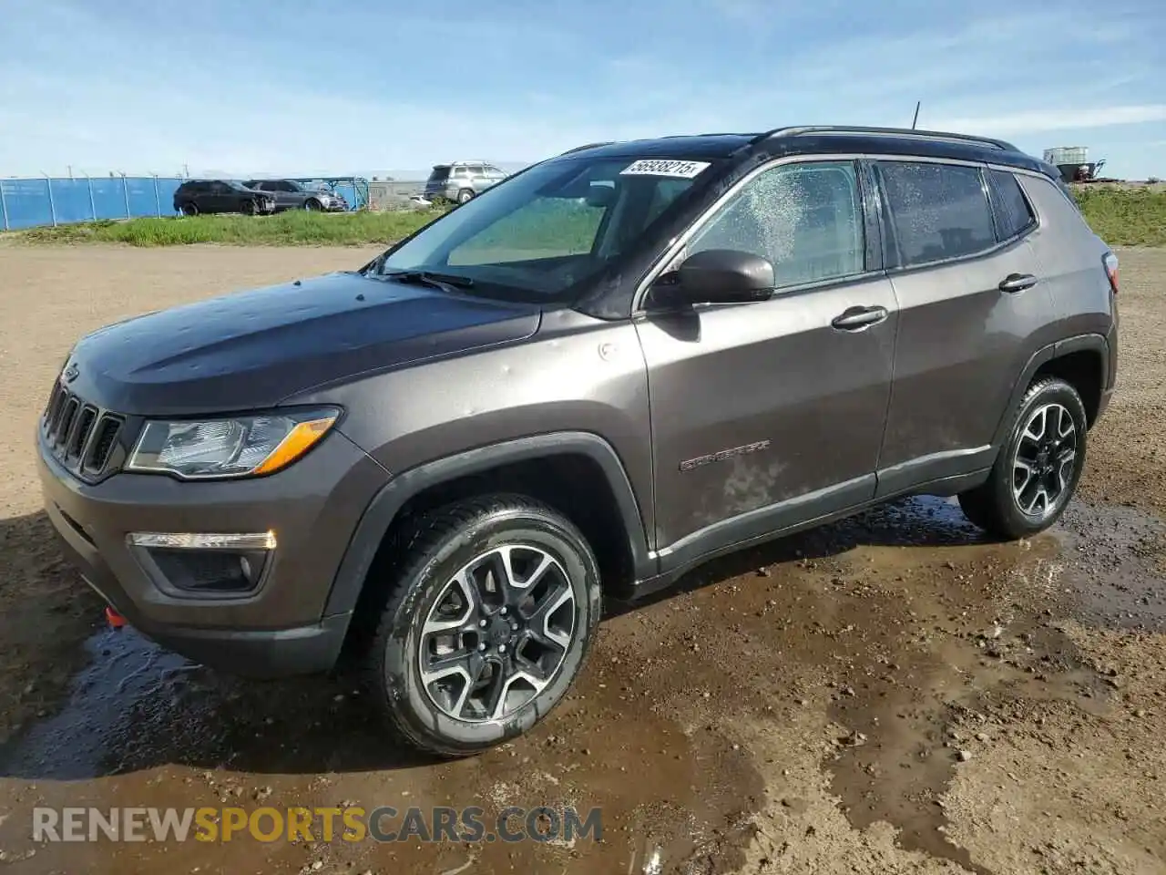 1 Photograph of a damaged car 3C4NJDDB7MT533137 JEEP COMPASS 2021