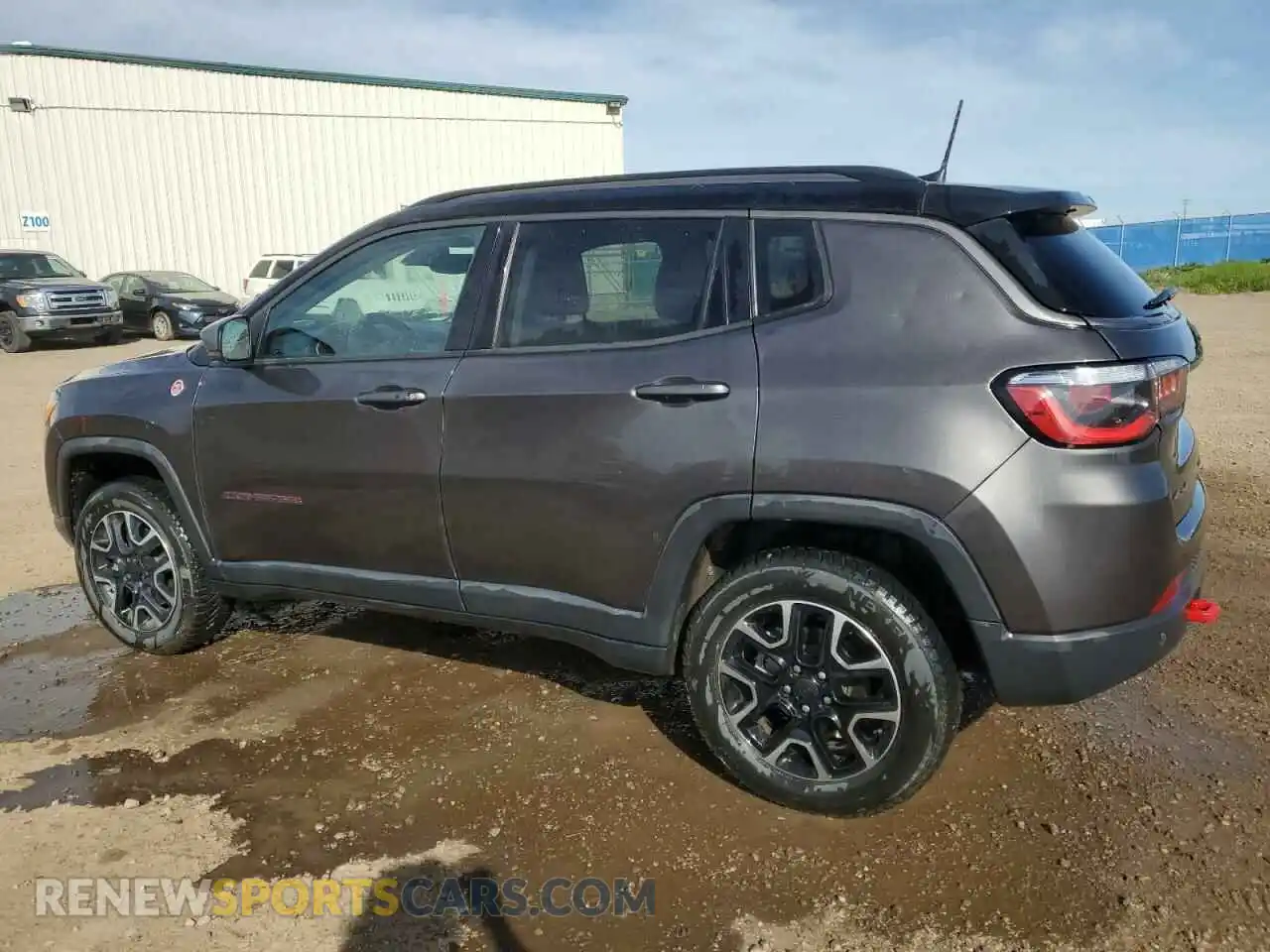 2 Photograph of a damaged car 3C4NJDDB7MT533137 JEEP COMPASS 2021