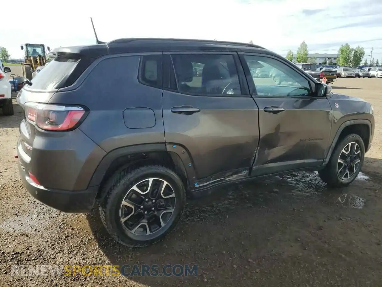 3 Photograph of a damaged car 3C4NJDDB7MT533137 JEEP COMPASS 2021