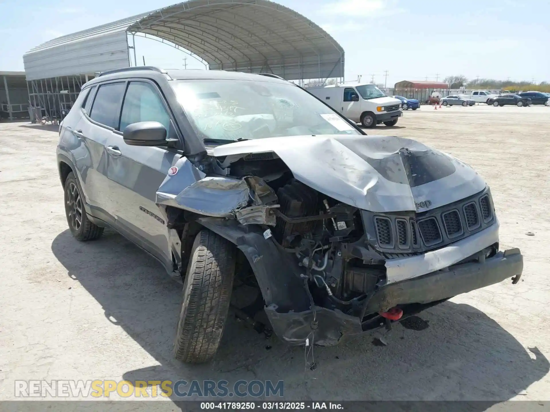1 fotografías del automóvil dañado 3C4NJDDB9MT527131 JEEP COMPASS 2021