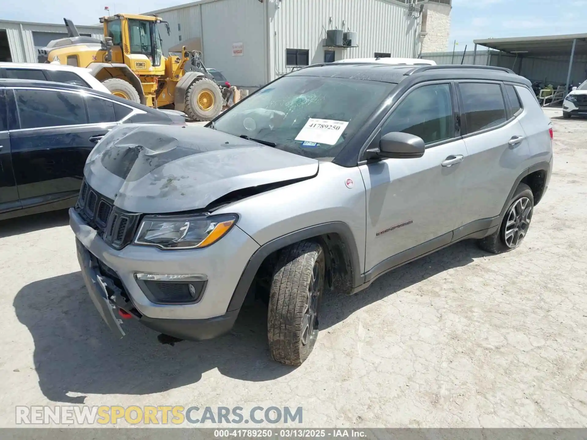 2 fotografías del automóvil dañado 3C4NJDDB9MT527131 JEEP COMPASS 2021
