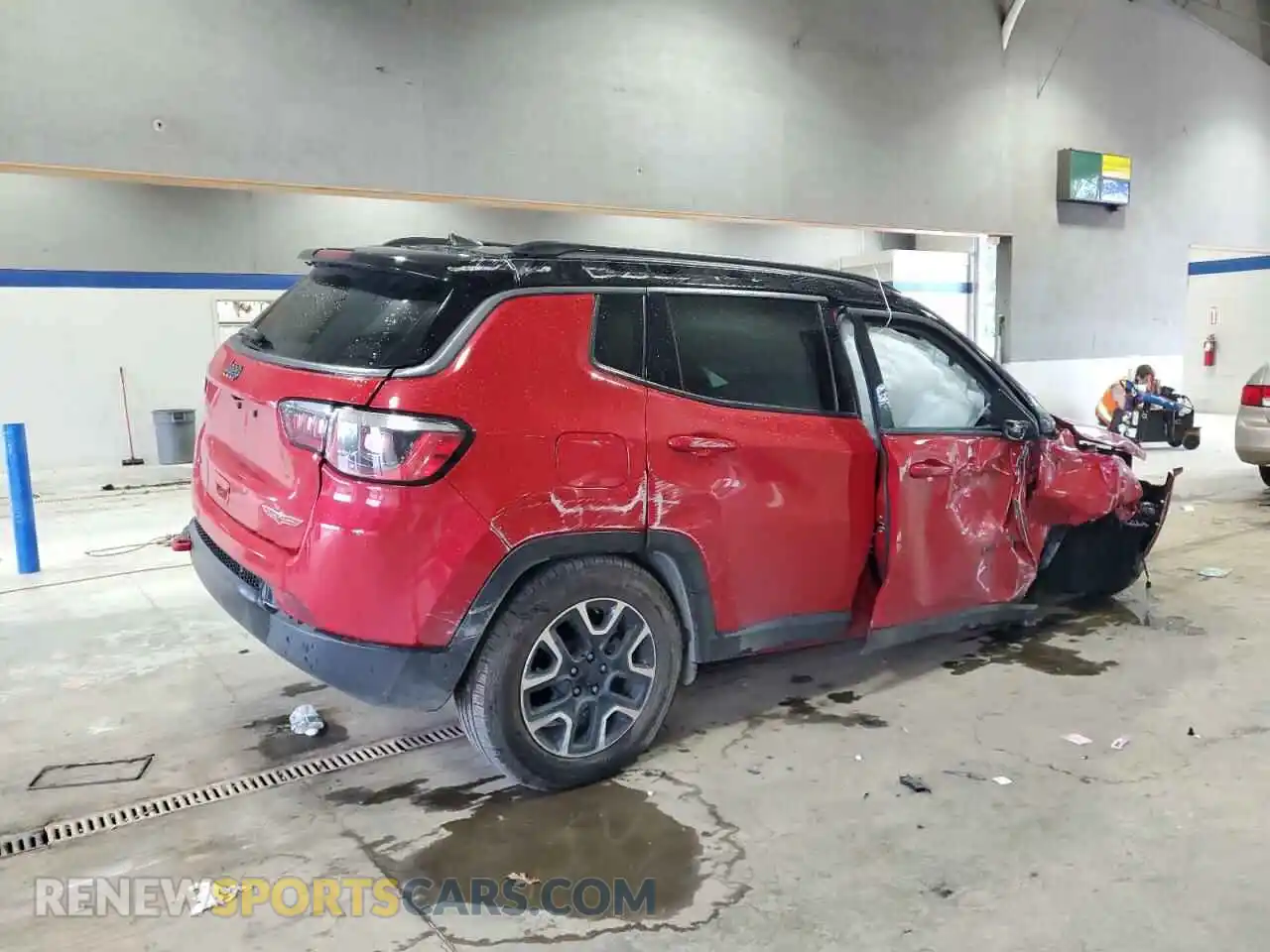 3 Photograph of a damaged car 3C4NJDDB9MT602796 JEEP COMPASS 2021
