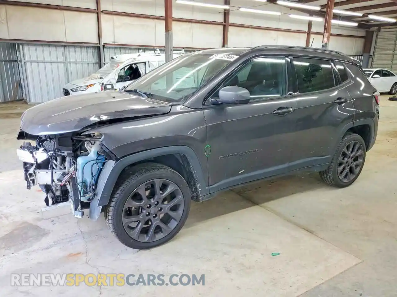 1 fotografías del automóvil dañado 3C4NJDEB0MT601132 JEEP COMPASS 2021