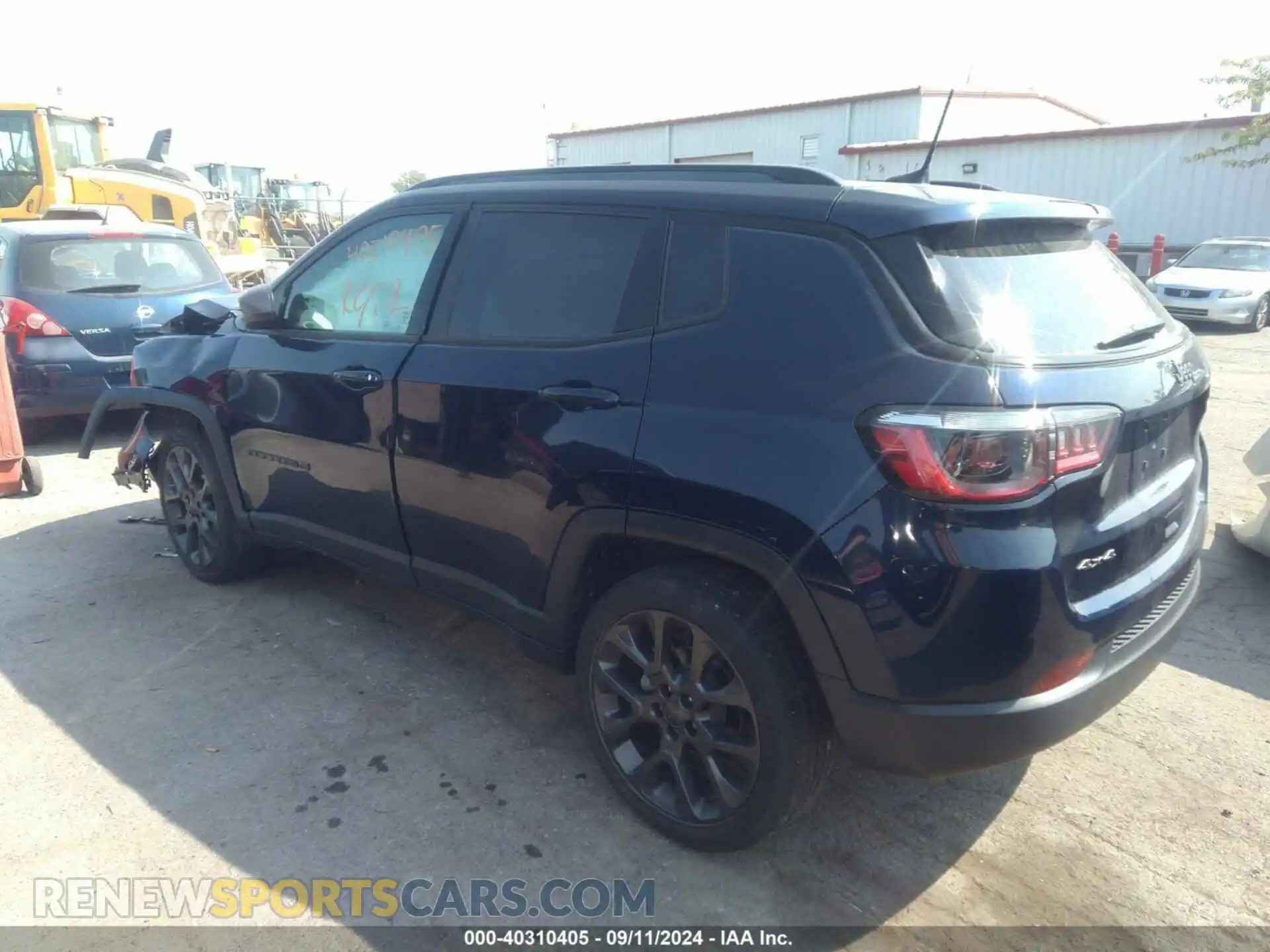 3 Photograph of a damaged car 3C4NJDEB1MT528983 JEEP COMPASS 2021