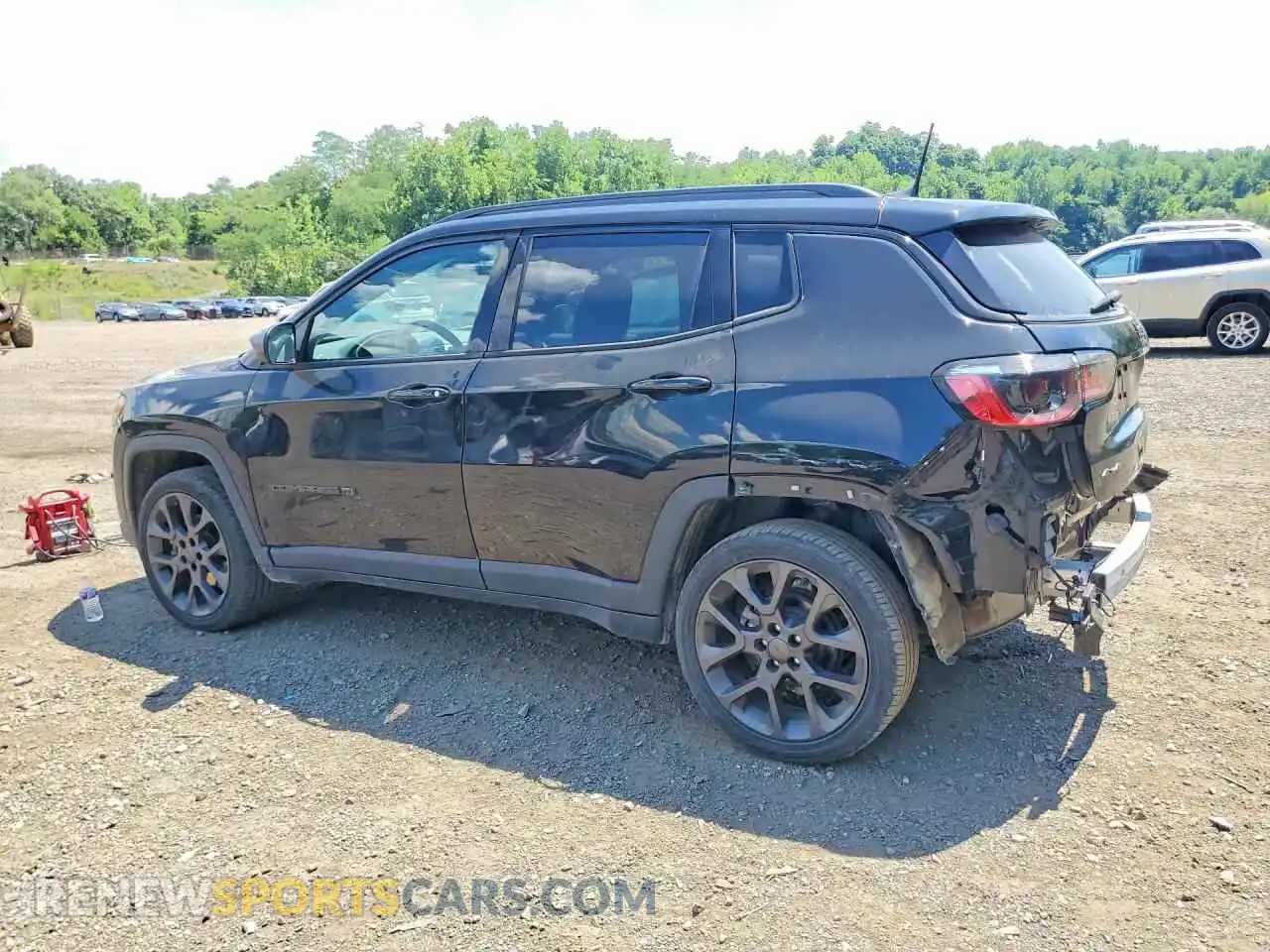 2 Photograph of a damaged car 3C4NJDEB2MT558462 JEEP COMPASS 2021
