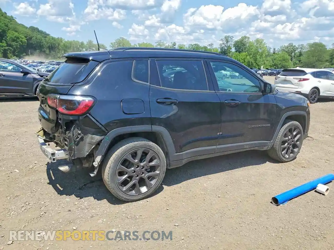 3 Photograph of a damaged car 3C4NJDEB2MT558462 JEEP COMPASS 2021