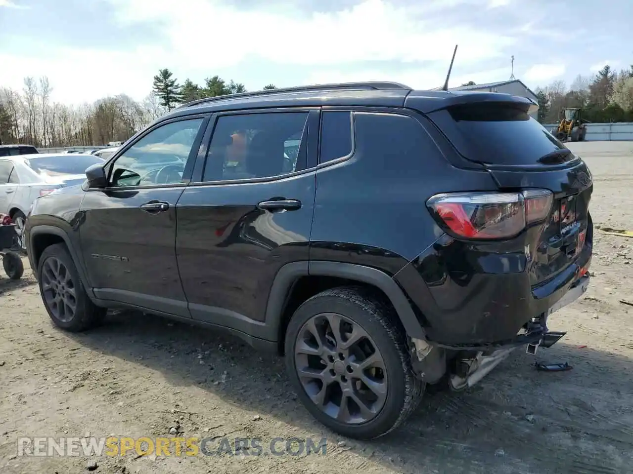 2 Photograph of a damaged car 3C4NJDEB2MT570661 JEEP COMPASS 2021