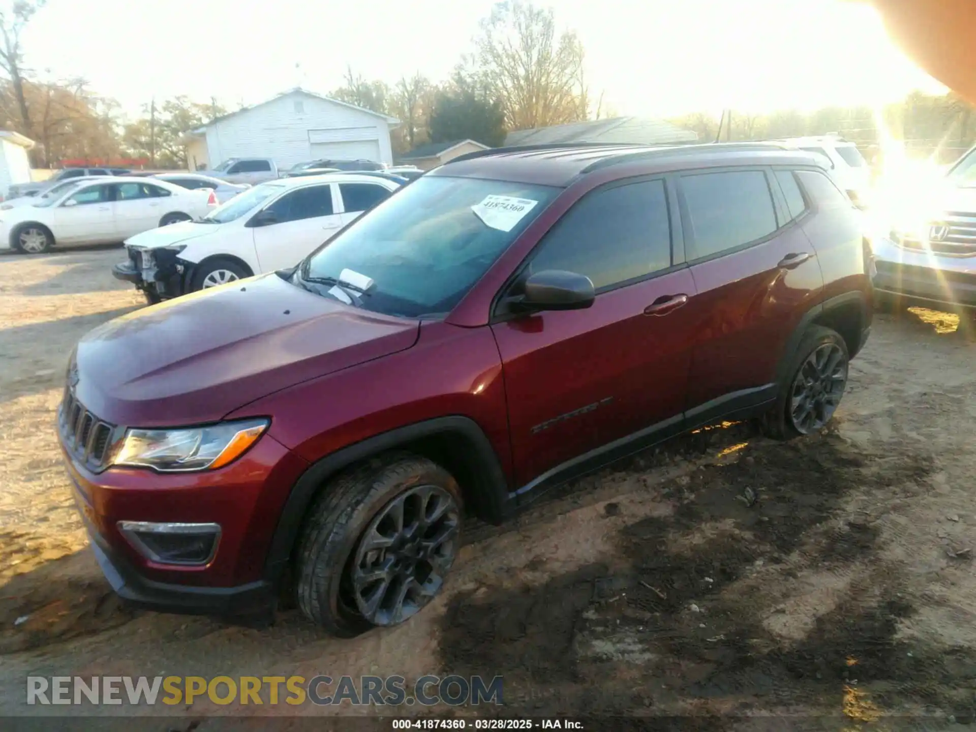 2 Photograph of a damaged car 3C4NJDEB2MT595656 JEEP COMPASS 2021