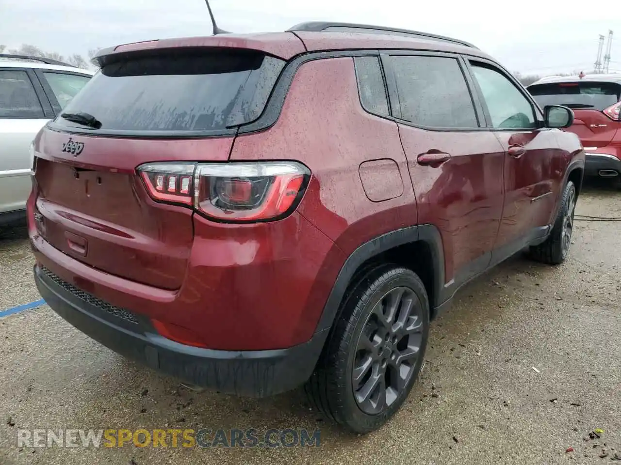 3 Photograph of a damaged car 3C4NJDEB3MT591924 JEEP COMPASS 2021